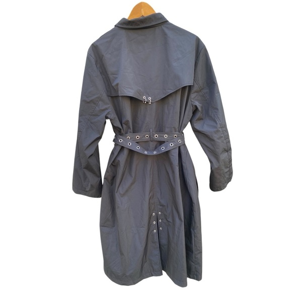 DISTURBIA Goth Chic Trench Coat I Size: 16 - Picture 5 of 16